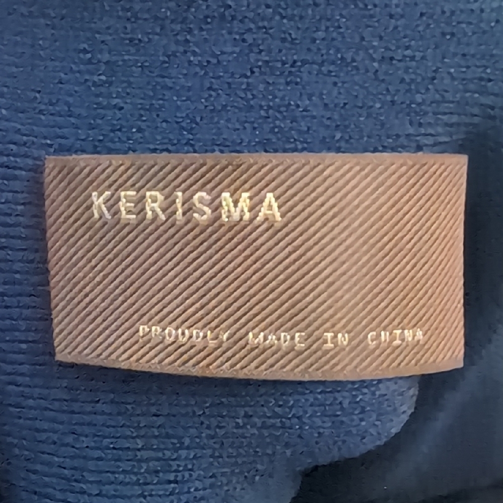 NWT Kerisma Blue Asymmetrical A-Line Skirt • Boutique Designer • Midi - Picture 11 of 13